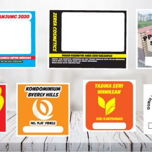 Sticker Cermin Kereta